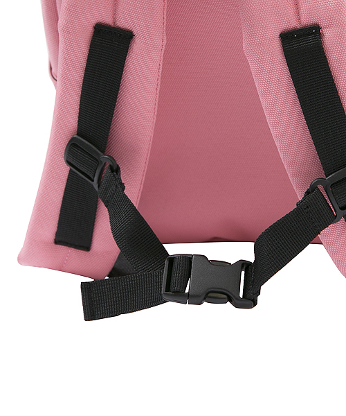 X-girl Stages（エックスガールステージス）の「LOGO  BASIC  BACKPACK  2 (M)　/ リュック（バックパック/リュック・キッズ・ブラック/ネイビー/ピンク・MEDIUM）」の7枚目の写真