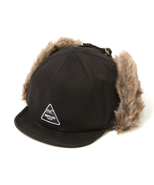BAYFLOW（ベイフロー）の「[KIDS]フライトキャップ（キャップ・キッズ・ブラウン/ブラック・FREE）」の2枚目の写真
