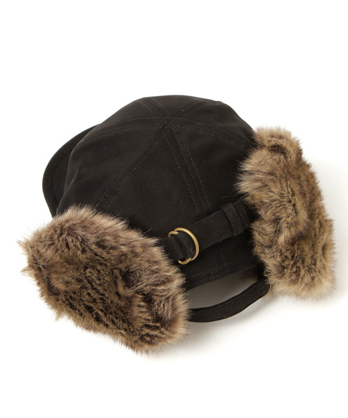 BAYFLOW（ベイフロー）の「[KIDS]フライトキャップ（キャップ・キッズ・ブラウン/ブラック・FREE）」の3枚目の写真