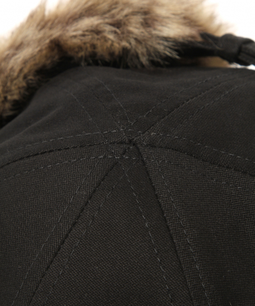 BAYFLOW（ベイフロー）の「[KIDS]フライトキャップ（キャップ・キッズ・ブラウン/ブラック・FREE）」の6枚目の写真