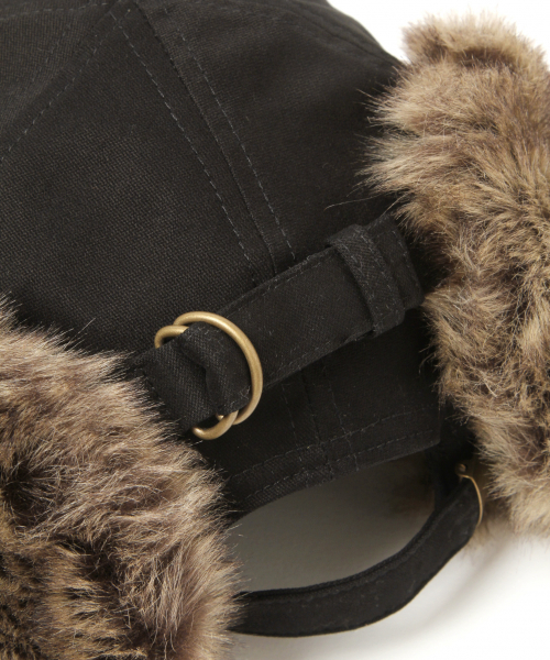 BAYFLOW（ベイフロー）の「[KIDS]フライトキャップ（キャップ・キッズ・ブラウン/ブラック・FREE）」の8枚目の写真