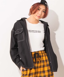 WEGO | WEGO/ステッチポケットシャツジャケット(シャツ/ブラウス)