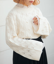 VANNIE U | VANNIE U ポンポンニット(ニット/セーター)