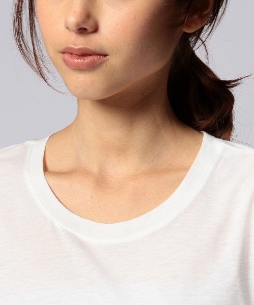 UNITED ARROWS（ユナイテッドアローズ）の「UAW C P ポケット Tシャツ ◆（Tシャツ/カットソー・レディース・ホワイト/ブラック・フリー）」の9枚目の写真