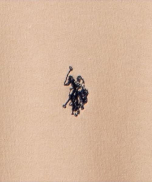 U.S. POLO ASSN.(ユーエスポロアッスン)の「∴WEGO/U.S. POLO ASSN.別注ワンポイントビッグシルエットスウェット(スウェット・レディース・アイボリー/スミクロ/ベージュ/ピンク/グリーン/ブルー/ホワイト・FREE)」の22枚目の写真