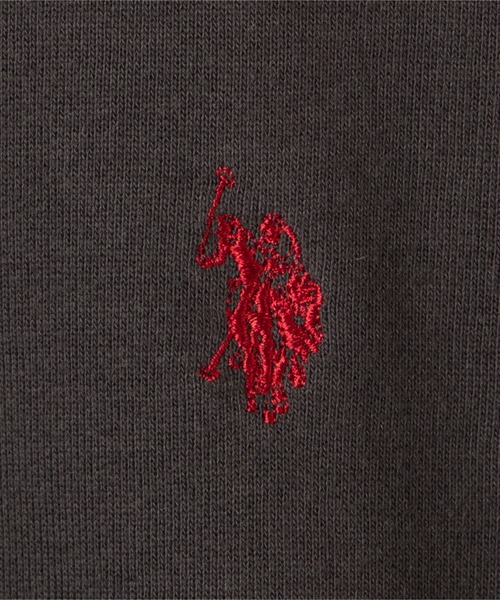 U.S. POLO ASSN.(ユーエスポロアッスン)の「∴WEGO/U.S. POLO ASSN.別注ワンポイントビッグシルエットスウェット(スウェット・レディース・アイボリー/スミクロ/ベージュ/ピンク/グリーン/ブルー/ホワイト・FREE)」の14枚目の写真