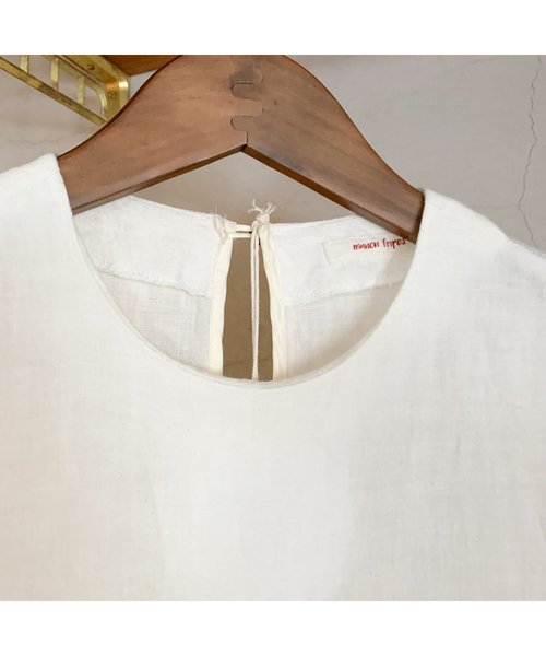 manonfripes（マノンフリップ）の「サマードレス（ワンピース・レディース・ホワイト/ブラック・FREE）」の11枚目の写真