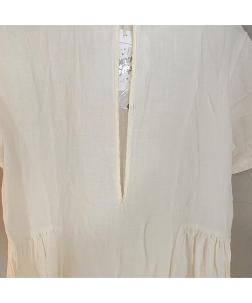 manonfripes（マノンフリップ）の「サマードレス（ワンピース・レディース・ホワイト/ブラック・FREE）」の6枚目の写真