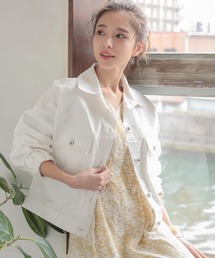 KOBE LETTUCE | [ツイルorデニム]ショートジャケット(デニムジャケット)