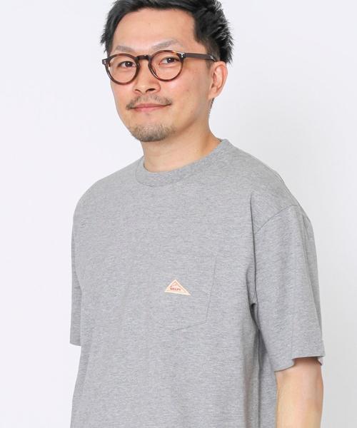 KELTY（ケルティ）の「【女性にもオススメ】KELTY(ケルティ)別注ポケットTシャツ(一部WEB限定カラー)（Tシャツ/カットソー・メンズ・ホワイト/パープル/ブラウン/ベージュ/グレー/ブラック・LARGE/MEDIUM/SMALL/X-LARGE）」の3枚目の写真