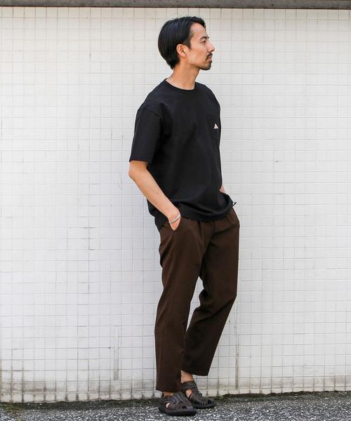 KELTY（ケルティ）の「【女性にもオススメ】KELTY(ケルティ)別注ポケットTシャツ(一部WEB限定カラー)（Tシャツ/カットソー・メンズ・ホワイト/パープル/ブラウン/ベージュ/グレー/ブラック・LARGE/MEDIUM/SMALL/X-LARGE）」の15枚目の写真