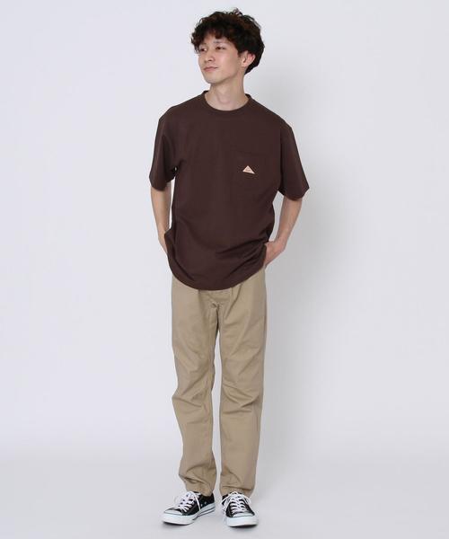KELTY（ケルティ）の「【女性にもオススメ】KELTY(ケルティ)別注ポケットTシャツ(一部WEB限定カラー)（Tシャツ/カットソー・メンズ・ホワイト/パープル/ブラウン/ベージュ/グレー/ブラック・LARGE/MEDIUM/SMALL/X-LARGE）」の9枚目の写真