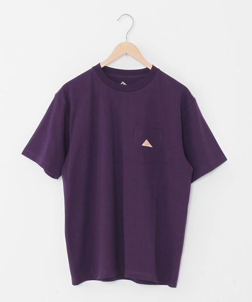 KELTY（ケルティ）の「【女性にもオススメ】KELTY(ケルティ)別注ポケットTシャツ(一部WEB限定カラー)（Tシャツ/カットソー・メンズ・ホワイト/パープル/ブラウン/ベージュ/グレー/ブラック・LARGE/MEDIUM/SMALL/X-LARGE）」の8枚目の写真