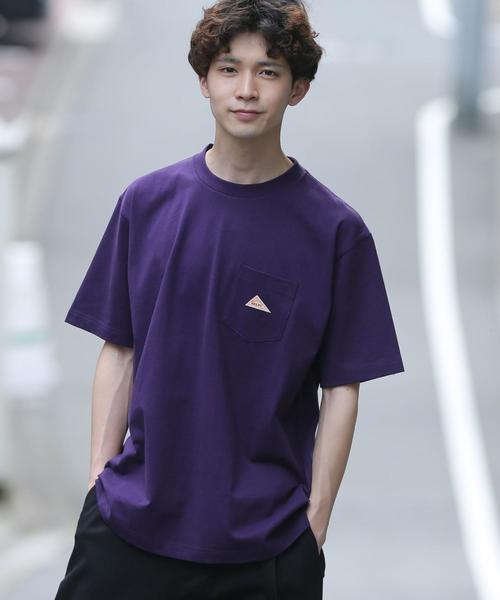 KELTY（ケルティ）の「【女性にもオススメ】KELTY(ケルティ)別注ポケットTシャツ(一部WEB限定カラー)（Tシャツ/カットソー・メンズ・ホワイト/パープル/ブラウン/ベージュ/グレー/ブラック・LARGE/MEDIUM/SMALL/X-LARGE）」の7枚目の写真