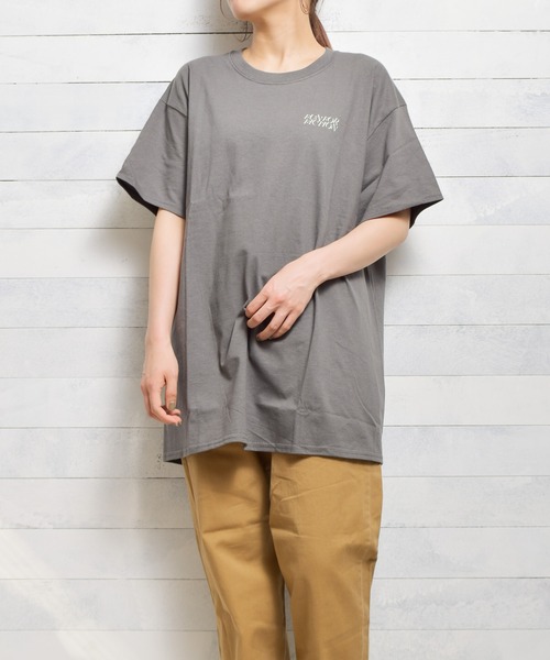 FUN/FOR/FICTION(ファンフォーフィクション)の「【W】【it】【FUN/FOR/FICTION】FFF SS T(Tシャツ/カットソー・レディース・チャコールグレー/ナチュラル・FREE)」の10枚目の写真