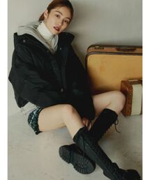 GYDA | Removable backロング ショートダウンコート(ダウンジャケット/コート)