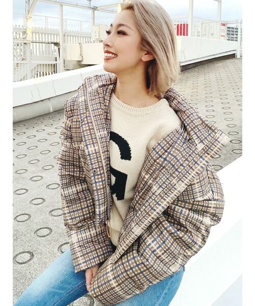 GYDA(ジェイダ)の「Removable backロング ショートダウンコート(ダウンジャケット/コート・レディース・ライトグレー/ブラック/その他1/キャメル・FREE)」の9枚目の写真