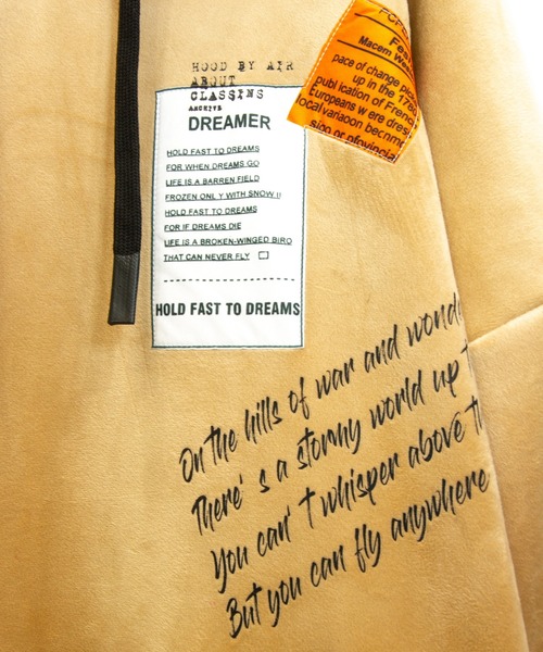 JACKROSE（ジャックローズ）の「JE-マイクロスウェード.プルパーカー（パーカー・メンズ・ブラック/ベージュ・M/L）」の6枚目の写真