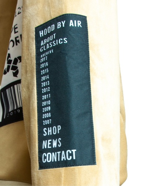 JACKROSE（ジャックローズ）の「JE-マイクロスウェード.プルパーカー（パーカー・メンズ・ブラック/ベージュ・M/L）」の10枚目の写真