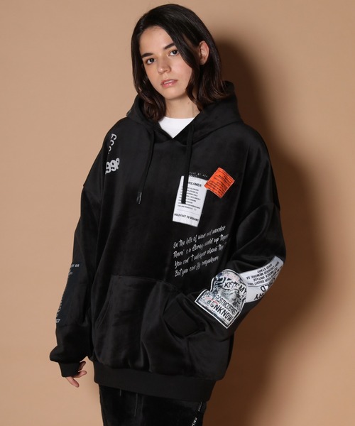 JACKROSE（ジャックローズ）の「JE-マイクロスウェード.プルパーカー（パーカー・メンズ・ブラック/ベージュ・M/L）」の16枚目の写真