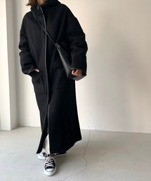 CANAL JEAN | RED CHOP WORKS(レッドチョップワークス) ウール混パーカーロングコート(その他アウター)
