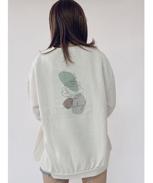 one way | ラインイラストトレーナー(Tシャツ/カットソー)