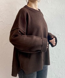 She's Closet（シーズクローゼット）の「クルーネック長袖 ニット（ニット/セーター）」