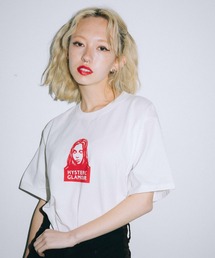 X-girl | X-girl × HYSTERIC GLAMOUR FACE S/S TEE(Tシャツ/カットソー)