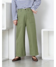 POU DOU DOU | ハイウエストワークパンツ(その他パンツ)