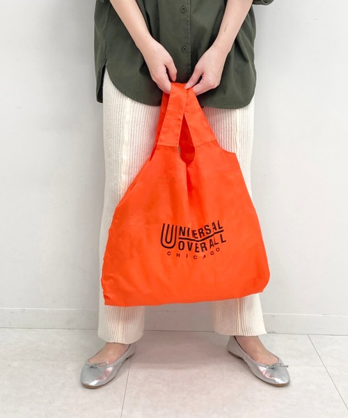 SLOBE IENA(スローブイエナ)の「【UNIVERSAL OVERALL】 カラビナ付きエコバッグ◆(エコバッグ/サブバッグ・レディース・ブラック/ベージュ/カーキ/オレンジ・FREE)」の17枚目の写真