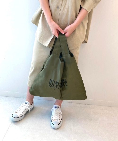 SLOBE IENA(スローブイエナ)の「【UNIVERSAL OVERALL】 カラビナ付きエコバッグ◆(エコバッグ/サブバッグ・レディース・ブラック/ベージュ/カーキ/オレンジ・FREE)」の21枚目の写真