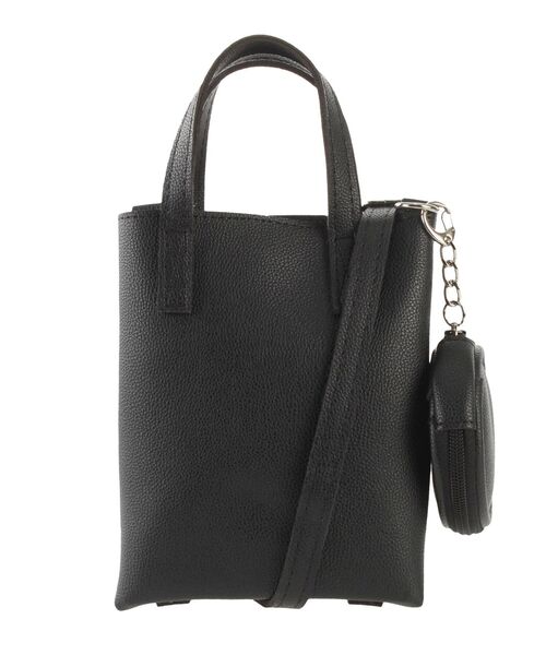 dazzlin(ダズリン)の「ミニポーチインプチバッグ(ハンドバッグ・レディース・ブラック/ベージュ/ブラウン/グレー/オフホワイト・FREE)」の3枚目の写真