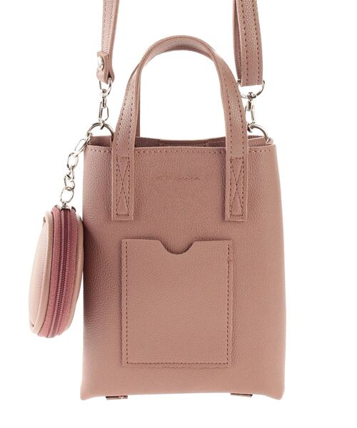 dazzlin(ダズリン)の「ミニポーチインプチバッグ(ハンドバッグ・レディース・ブラック/ベージュ/ブラウン/グレー/オフホワイト・FREE)」の15枚目の写真