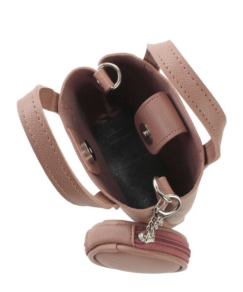 dazzlin(ダズリン)の「ミニポーチインプチバッグ(ハンドバッグ・レディース・ブラック/ベージュ/ブラウン/グレー/オフホワイト・FREE)」の17枚目の写真