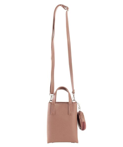 dazzlin(ダズリン)の「ミニポーチインプチバッグ(ハンドバッグ・レディース・ブラック/ベージュ/ブラウン/グレー/オフホワイト・FREE)」の7枚目の写真