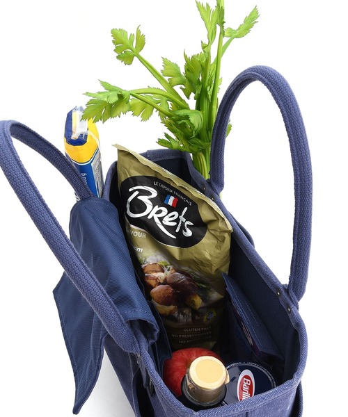 COOCO(クーコ)の「VegieBAG キャンバス トートバッグ スモール(トートバッグ・レディース・キナリ/ブルー/グレー系その他/カーキ/マスタード・9)」の20枚目の写真