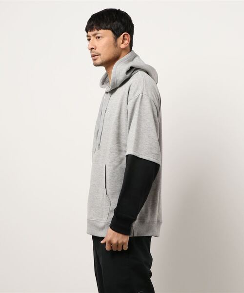 GGD（ジージーディー）の「総柄パーカー（パーカー・メンズ・オフホワイト/ホワイト/ブルー/アイボリー/グレー系その他3/パープル/ホワイト系その他/グレー系その他2/レッド/ブラック/パープル系その他/ブルー系その他/グレー系その他/グレー/ブルー系その他2・L/LL/M）」の17枚目の写真