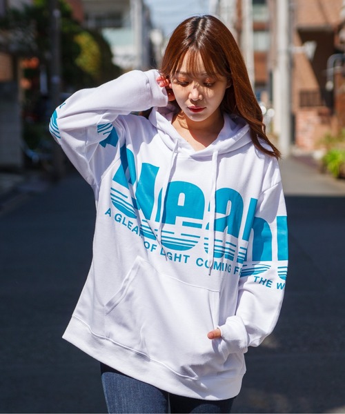 GGD（ジージーディー）の「総柄パーカー（パーカー・メンズ・オフホワイト/ホワイト/ブルー/アイボリー/グレー系その他3/パープル/ホワイト系その他/グレー系その他2/レッド/ブラック/パープル系その他/ブルー系その他/グレー系その他/グレー/ブルー系その他2・L/LL/M）」の4枚目の写真