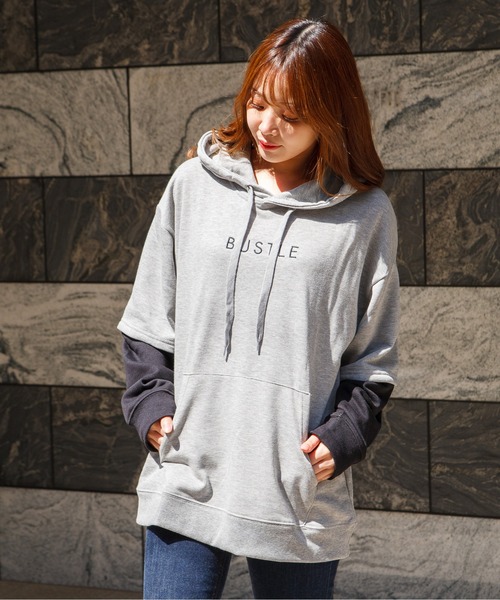 GGD（ジージーディー）の「総柄パーカー（パーカー・メンズ・オフホワイト/ホワイト/ブルー/アイボリー/グレー系その他3/パープル/ホワイト系その他/グレー系その他2/レッド/ブラック/パープル系その他/ブルー系その他/グレー系その他/グレー/ブルー系その他2・L/LL/M）」の7枚目の写真