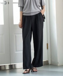 ツータックフルレングスワイドパンツ