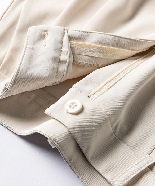 SAISON DE PAPILLON（セゾンドパピヨン）の「ツータックフルレングスワイドパンツ（その他パンツ・レディース・ブラウン/ブラック/チャコール/アイボリー・L/M/S/XL）」の20枚目の写真