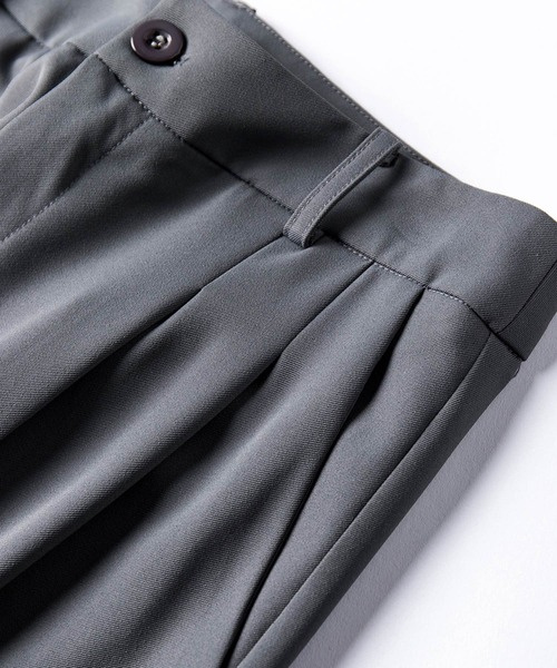 SAISON DE PAPILLON（セゾンドパピヨン）の「ツータックフルレングスワイドパンツ（その他パンツ・レディース・ブラウン/ブラック/チャコール/アイボリー・L/M/S/XL）」の21枚目の写真