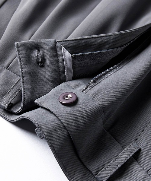 SAISON DE PAPILLON（セゾンドパピヨン）の「ツータックフルレングスワイドパンツ（その他パンツ・レディース・ブラウン/ブラック/チャコール/アイボリー・L/M/S/XL）」の15枚目の写真