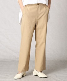 Comme Ca Mature | <透けにくい> ストレッチパンツ(スラックス)