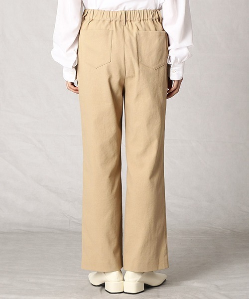 Comme　Ca　Mature（コムサマチュア）の「＜透けにくい＞　ストレッチパンツ（スラックス・レディース・キャメル/ブラウン/ホワイト・MEDIUM/LARGE）」の12枚目の写真