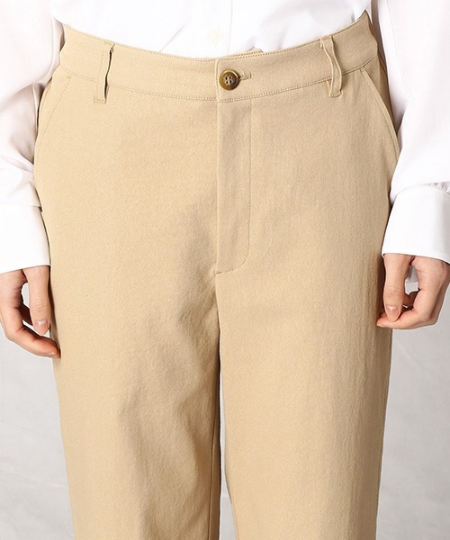 Comme　Ca　Mature（コムサマチュア）の「＜透けにくい＞　ストレッチパンツ（スラックス・レディース・キャメル/ブラウン/ホワイト・MEDIUM/LARGE）」の11枚目の写真