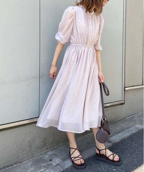 Web限定 Olive 2枚重ねピンタックワンピース ワンピース Olive Des Des Olive オリーブデオリーブ のファッション