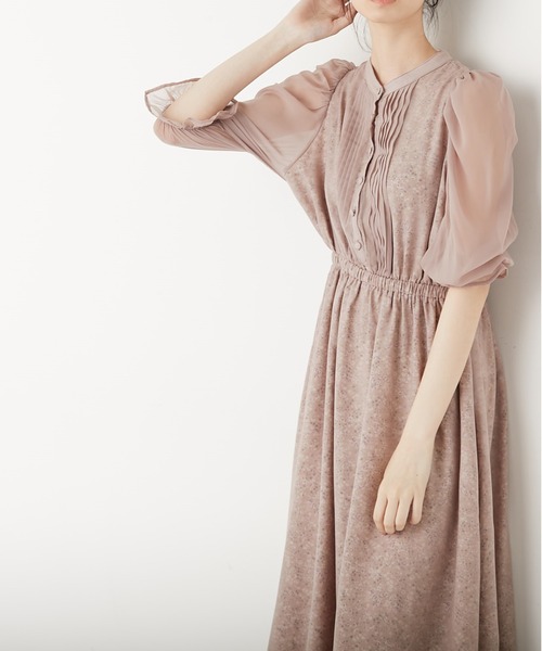 Web限定 Olive 2枚重ねピンタックワンピース ワンピース Olive Des Des Olive オリーブデオリーブ のファッション