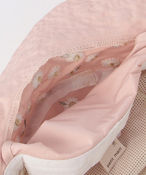 新品未使用♡ちはる♡ディズニー♡UVカットハット petit main（プティマイン）の「UVカット アソート総柄刺しゅう