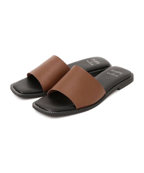 SHIPS（シップス）の「【WEB限定】チェーンサンダル 22.5~25◆（サンダル・レディース・ブラック/ダークグレー/ブラウン・35/36/37/38）」の15枚目の写真